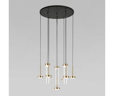 Подвесной светильник Eurosvet Quarzo 301102 LED латунь a071892