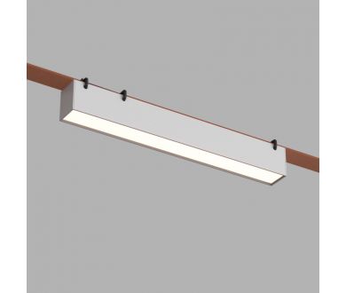 Трековый однофазный светильник Denkirs Belty linear DK5674-WH
