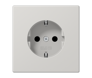 Розетка штепсельная Schuko Jung LS1520NLG