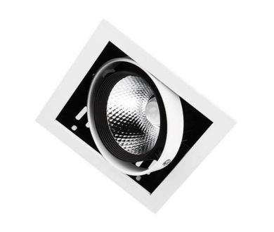 Встраиваемый светильник Ambrella Light T811 BK/CH 12W 4200K