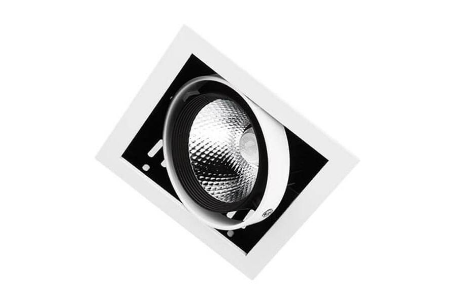 Встраиваемый светильник Ambrella Light T811 BK/CH 12W 4200K