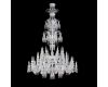 Подвесная люстра Crystal Lux VERSAILLES SP93 CHROME