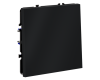 Проходной переключатель одноклавишный Voltum S70 VLS010307 (графит)