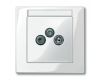Розетка TV+FM+SAT Schneider Electric Merten MTN296719