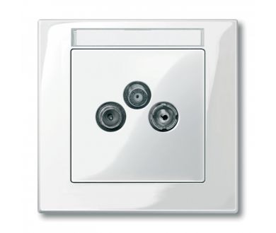 Розетка TV+FM+SAT Schneider Electric Merten MTN296719