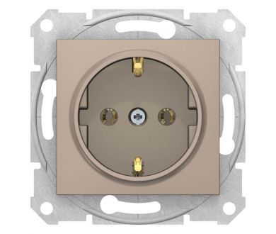 Розетка Schneider Electric Sedna с з/к без шторок 16A 250V SDN3001868