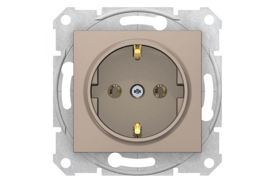 Розетка Schneider Electric Sedna с з/к без шторок 16A 250V SDN3001868