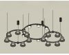 Комплект подвесного светильника Ambrella Light Techno Ring XR92092010 (A9209x3, C9242, C9238, C9232, N8141, N8113)