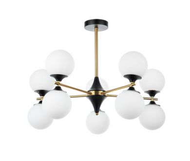 Купить Люстра на штанге Arte Lamp Mimosa A3649PL-10PB Люстра на штанге Arte Lamp Mimosa A3649PL-10PB