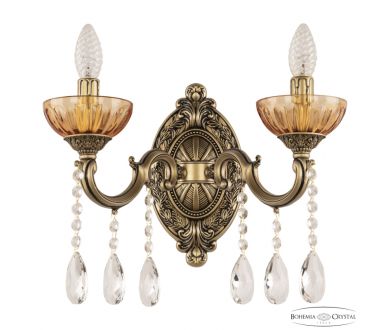 Бра Bohemia Ivele Crystal AL7801B10/2/175 A AGB P Amber/M-1H