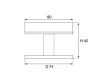 Адаптер к треку для светильников IT02-005, IT02-010 Italline IT08-8016 black