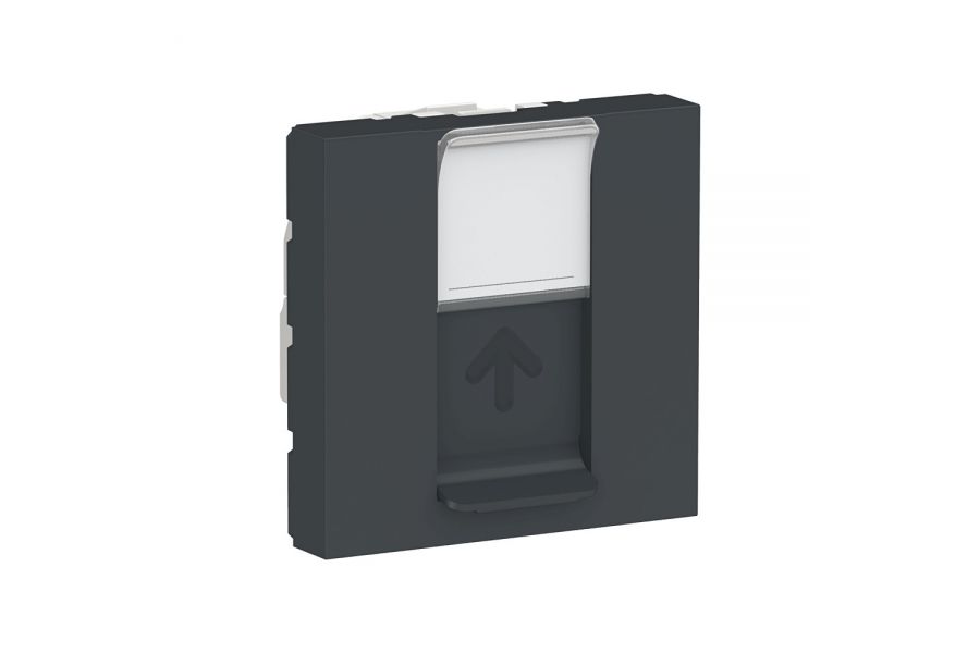 Розетка компьютерная RJ45 Schneider Electric Unica NU341754