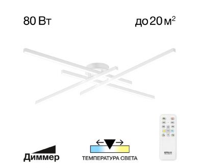 Потолочная люстра Citilux Стиг CL203140