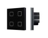 Сенсорная панель Arlight DALI-301-11-IN Black (BUS/24V, Backlight) (IARL, IP20 Пластик) 046573