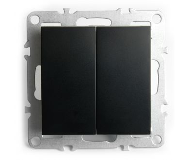 Выключатель 2-клавишный Stekker Эрна PSW10-9104-03 49149