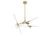 Подвесная люстра Loft IT Agnes 10399/6 GD