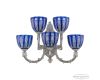 Бра Bohemia Ivele Crystal Florence 7109B15/3+2/210 NW P1 U Clear-Blue/H-1H