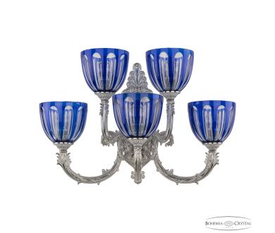 Бра Bohemia Ivele Crystal Florence 7109B15/3+2/210 NW P1 U Clear-Blue/H-1H