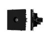 Механизм телевизионной розетки Arlight SCT-NOBE-MTV1-SFPL-BK (Черный оникс) 054293
