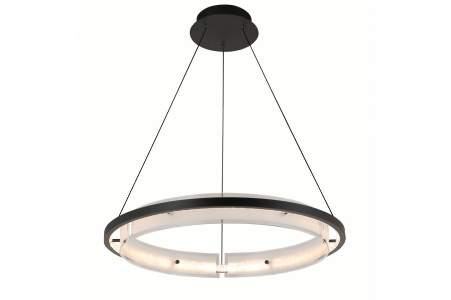 Подвесная люстра iLedex Meridian C4716-60 MBK
