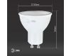 Лампа светодиодная Эра GU10 8W 4000K LED MR16-8W-840-GU10 Б0036729