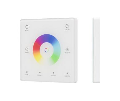 Сенсорная панель Arlight SMART-SPI-801-11-4SC-RGBW-SUF White (3V, 2.4G) (IARL, IP20 Пластик) 059244