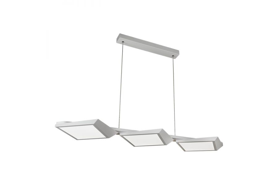 Подвесная светодиодная люстра iLedex Meridian W49017-3 WH