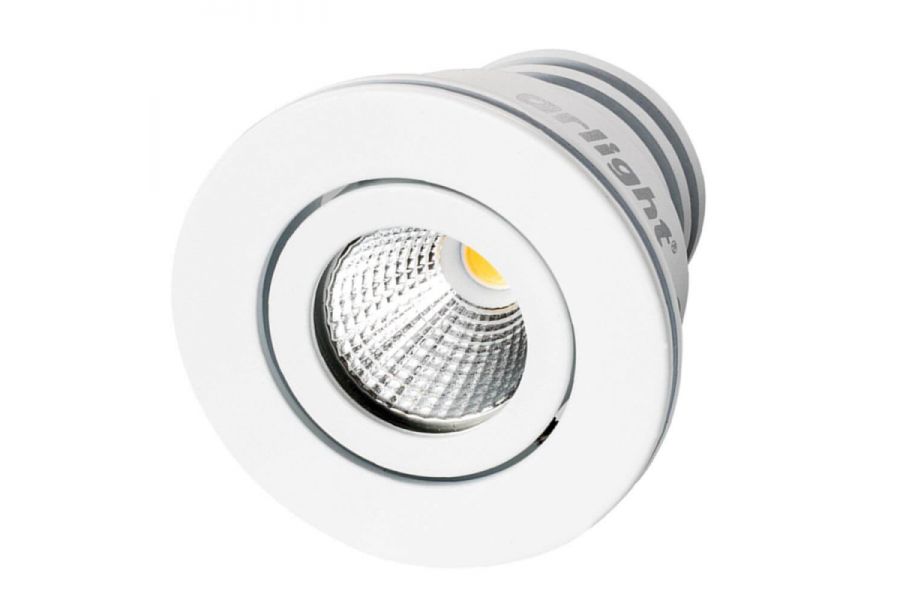 Мебельный светильник Arlight LTM-R50WH 5W Warm White 25deg