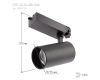 Трековый светильник ЭРА SТR-30-36-40K-B40 Б0049768