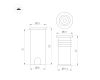 Светильник Arlight ART-PELURU-GROUND-R23-1W Warm3000 (SL, 30 deg, 24V) (IP67 Металл) 056633