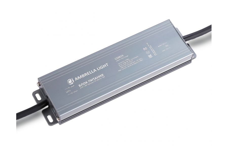 Блок питания Ambrella Light LED Driver 12V 100Вт AC110-220 8.3A IP67 GS9859