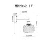 Спот MyFar Natalie MR2062-1W