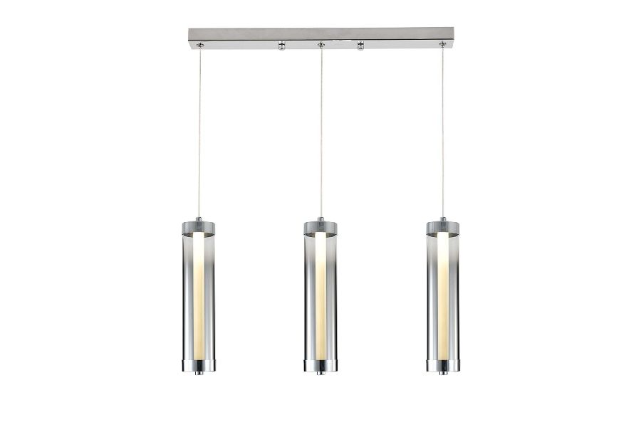 Подвесной светильник Indigo Rilucente 11061/3P Chrome V000148L