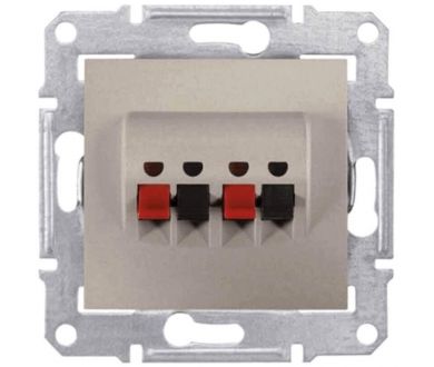 Аудиорозетка х2 Schneider Electric Sedna SDN5400168