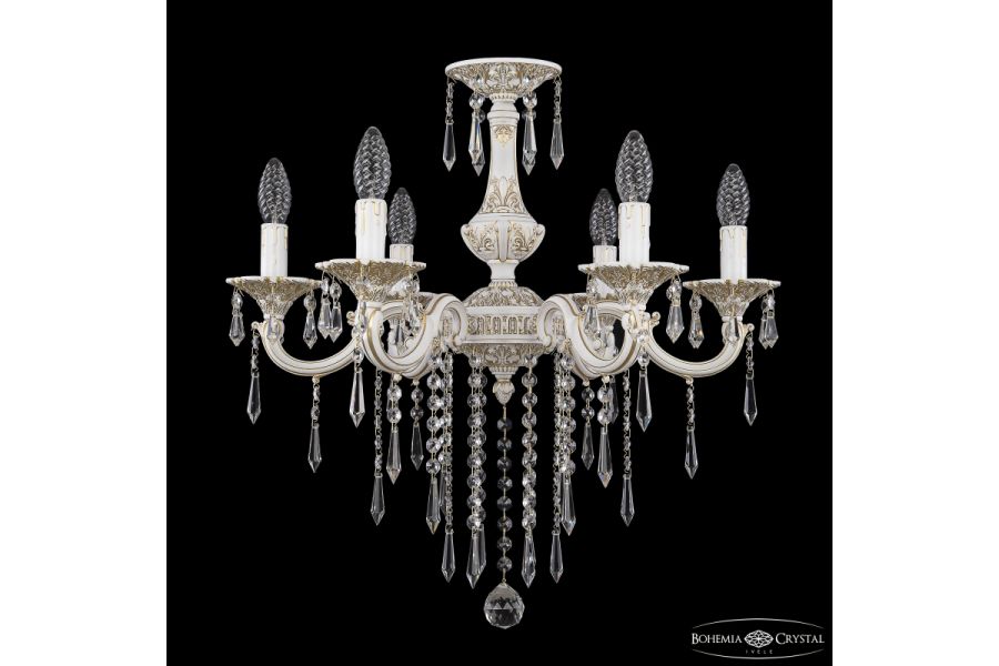 Подвесная люстра Bohemia Ivele Crystal AL78101/6/175 B WMG Drops