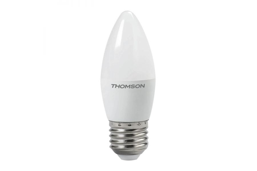 Лампа светодиодная Thomson E27 8W 4000K свеча матовая TH-B2022