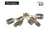Потолочная люстра Arte Lamp Maria A4536PL-8AB