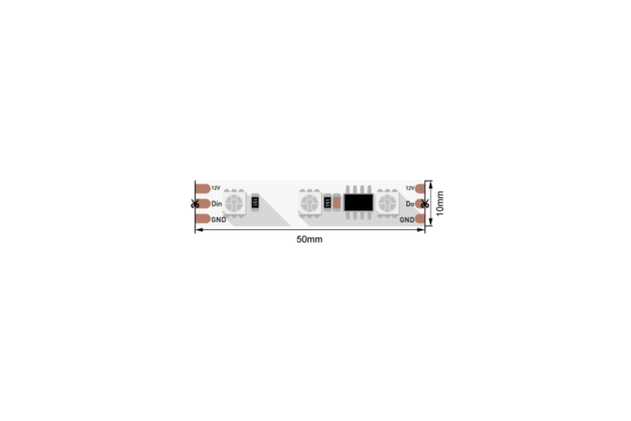 Светодиодная лента SWG SWG560-12-14.4-RGB-SPI-M 009708