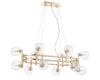 Подвесная люстра Crystal Lux LUXURY SP12L GOLD