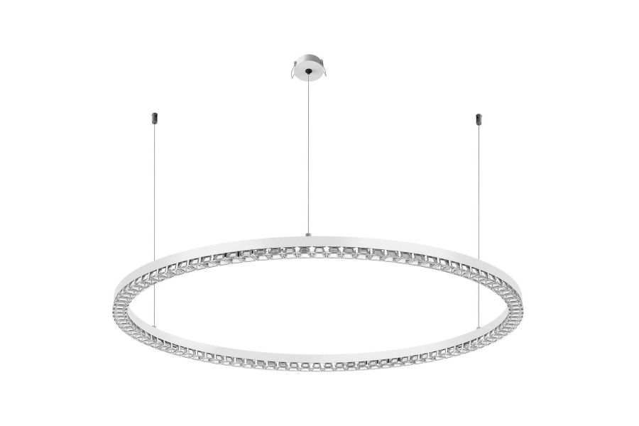 Подвесная люстра Arlight SP-DIAMOND-R1050-60W Warm3000 (WH, 45 deg, 230V, TRIAC) 055263