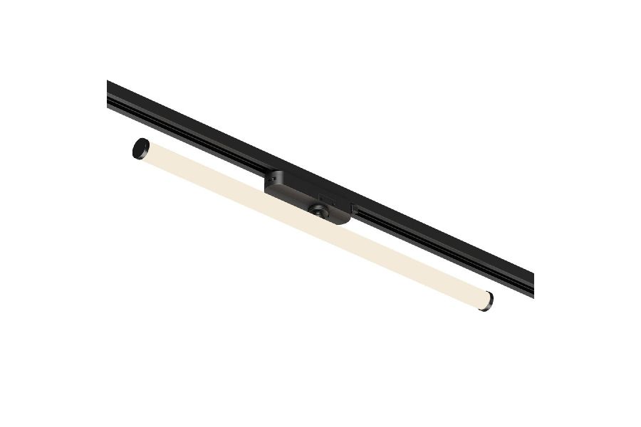 Трековый однофазный светильник Denkirs Strom DK6638-BK