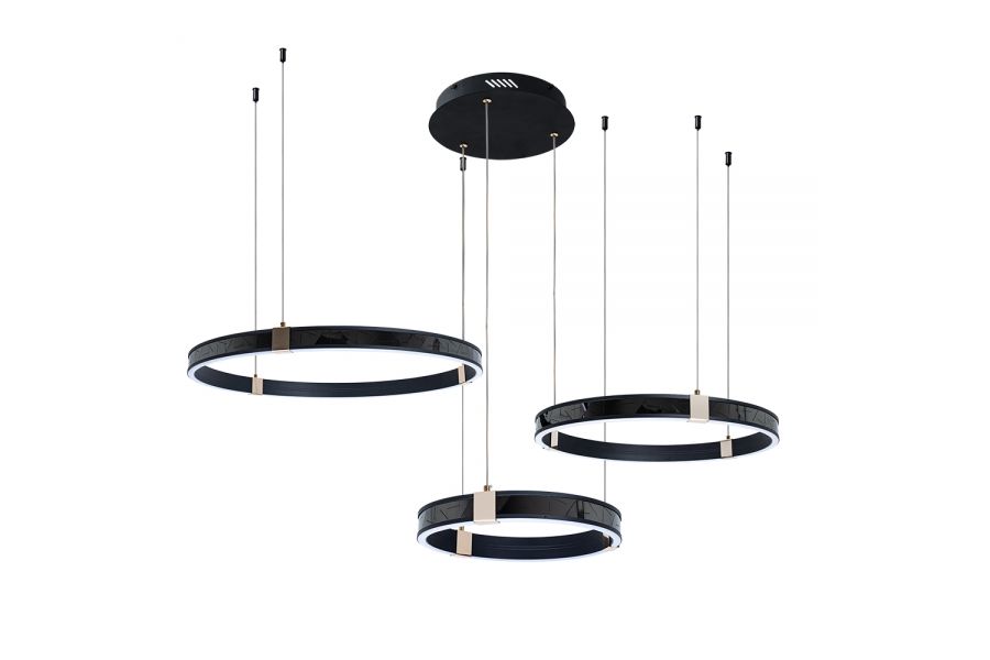 Подвесная люстра Arte Lamp Shine A2222SP-3BK