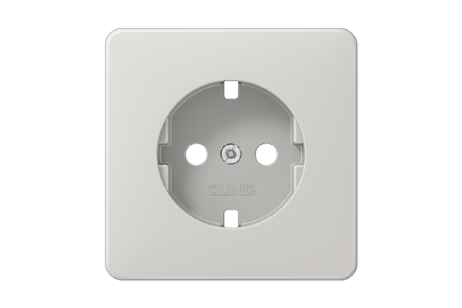 Розетка штепсельная Schuko Jung CD1520BFPLLG