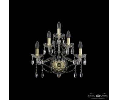 Купить Бра Bohemia Ivele Crystal 1413B/2+2+1/165 G Бра Bohemia Ivele Crystal 1413B/2+2+1/165 G