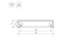 Алюминиевый профиль Arlight ALM-FLAT-S-2020 ANOD 026713(1)