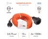 Удлинитель силовой Эра UPx-1-2x0.75-10m Б0043036