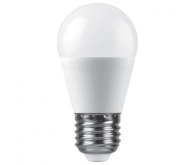 Лампа светодиодная Feron LB-990 шар матовый E27 15W 175-265V 6400K 52078