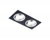 Встраиваемый светильник Ambrella Light Standard Spot A601/2 BK