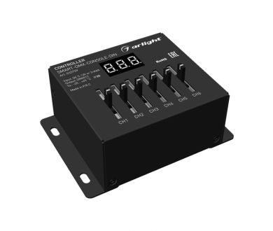 Контроллер Arlight Smart-DMX-CONSOLE-Din (5-12V, 6CH, XLR3) 033759