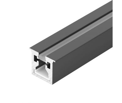 Профиль с экраном Arlight SL-MINI-3-H10-F12-2000 IRON GREY (Алюминий+пластик) 055322
